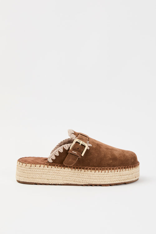 Mou Ciabatta Nut Brown Donna
