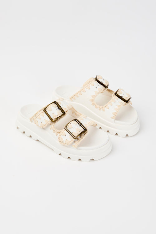 Mou Ciabatta White Donna - 2
