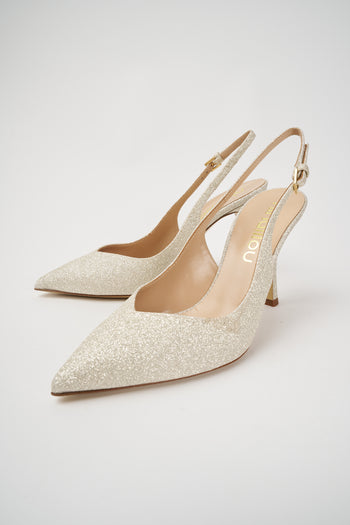 Ninalilou Slingback Avorio Donna - 4