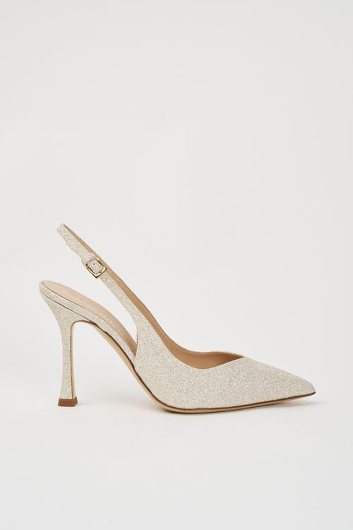 Ninalilou Slingback Avorio Donna