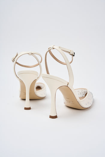 Ninalilou Slingback Avorio Donna - 3
