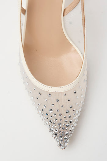 Ninalilou Slingback Avorio Donna - 6