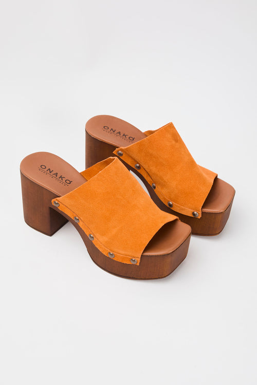 Onako Zoccolo Arancio Donna - 2