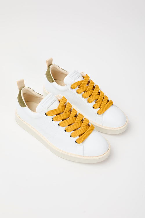 Panchic Sneaker White Yellow Uomo - 2