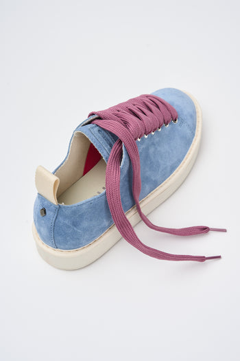 Panchic Sneaker Blue Brown Rose Donna - 4