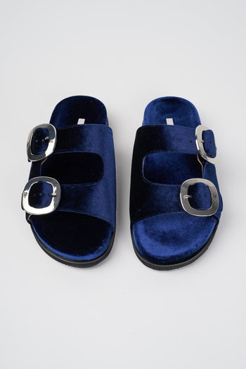 Paola Fiorenza Ciabatta Blu Donna - 4