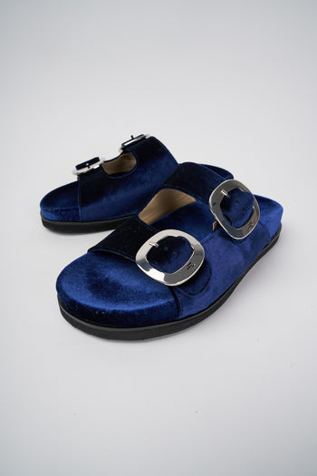 Paola Fiorenza Ciabatta Blu Donna - 5