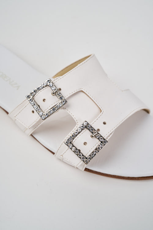 Paola Fiorenza Ciabatta Bianco Donna - 2