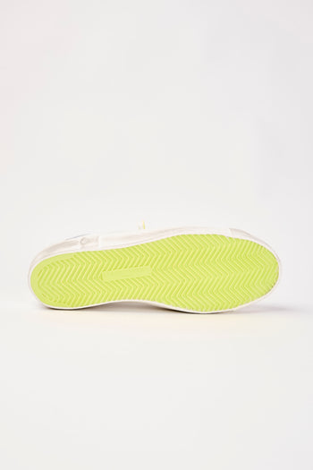 Philippe Model Sneaker Blanc Jaune Uomo - 6