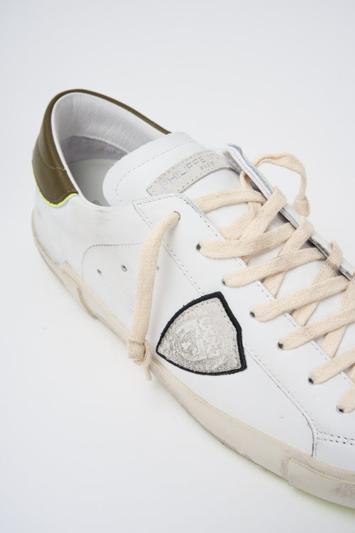 Philippe Model Sneaker Blanc Militaire Uomo - 2