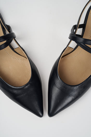 Pomme D'or Slingback Navy Donna - 4