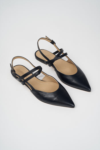 Pomme D'or Slingback Navy Donna - 5