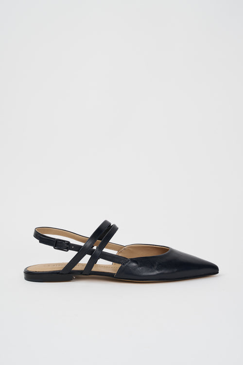 Pomme D'or Slingback Navy Donna