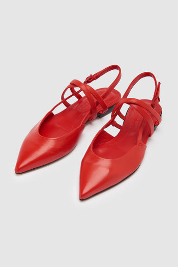 Pomme D'or Slingback Red Donna - 3