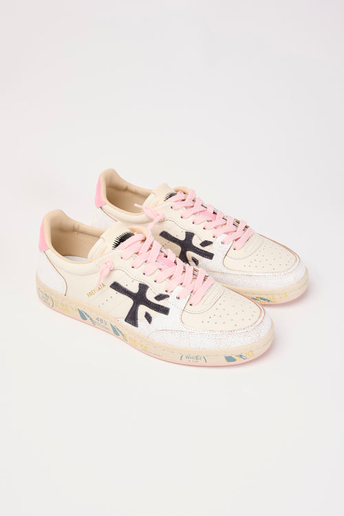 Premiata Sneaker Bianco/rosa Donna - 2