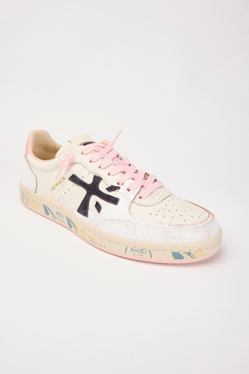 Premiata Sneaker Bianco/rosa Donna - 5