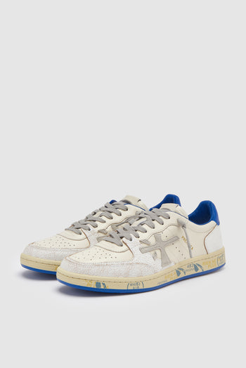 Premiata Sneaker Bianco/blu Uomo - 3