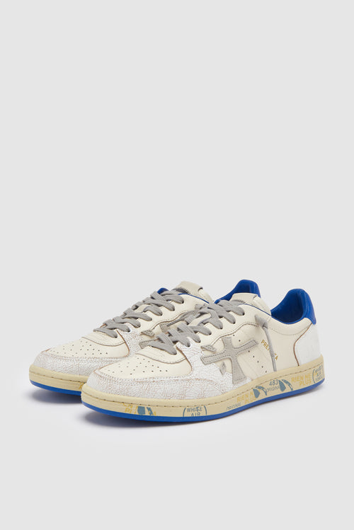 Premiata Sneaker Bianco/blu Uomo - 2