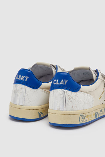 Premiata Sneaker Bianco/blu Uomo - 4