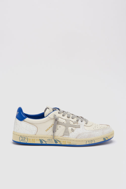 Premiata Sneaker Bianco/blu Uomo