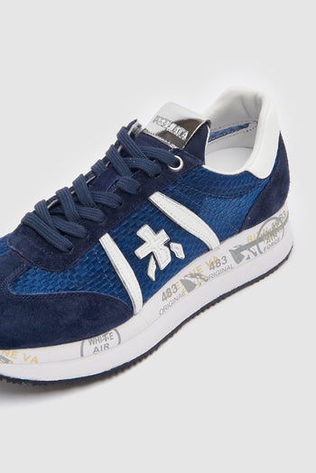 Premiata Sneaker Blu Donna - 4