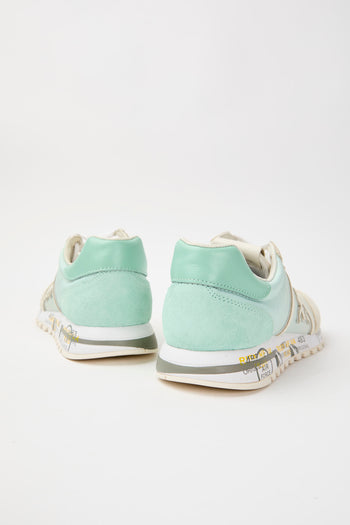Premiata Sneaker Bianco+tiffany Donna - 5