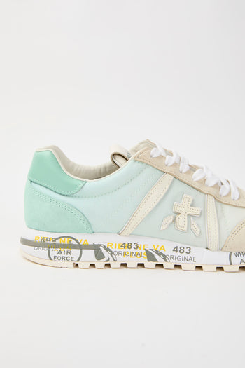 Premiata Sneaker Bianco+tiffany Donna - 6