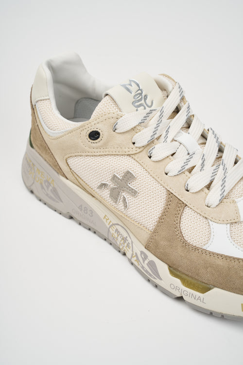 Premiata Sneaker Taupe Uomo - 2