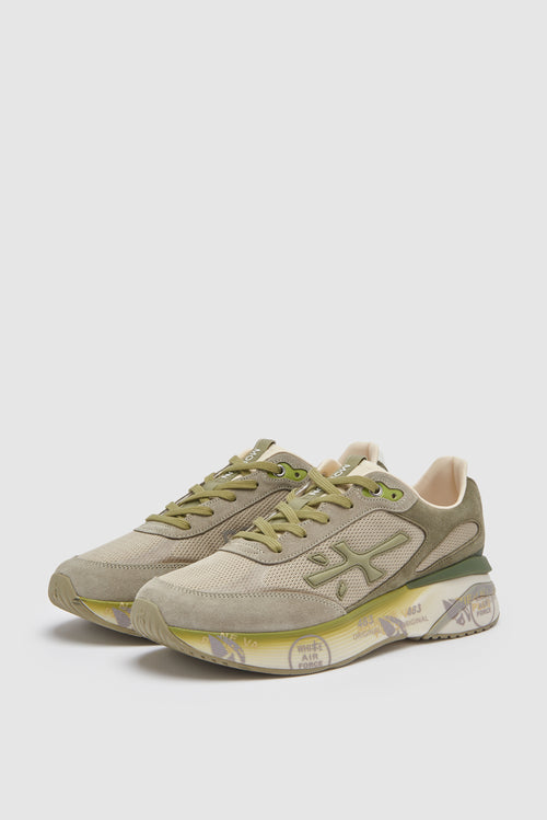 Premiata Sneaker Verde Uomo - 2