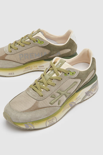 Premiata Sneaker Verde Uomo - 3