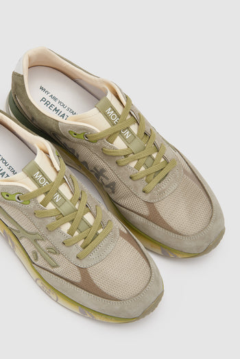 Premiata Sneaker Verde Uomo - 4