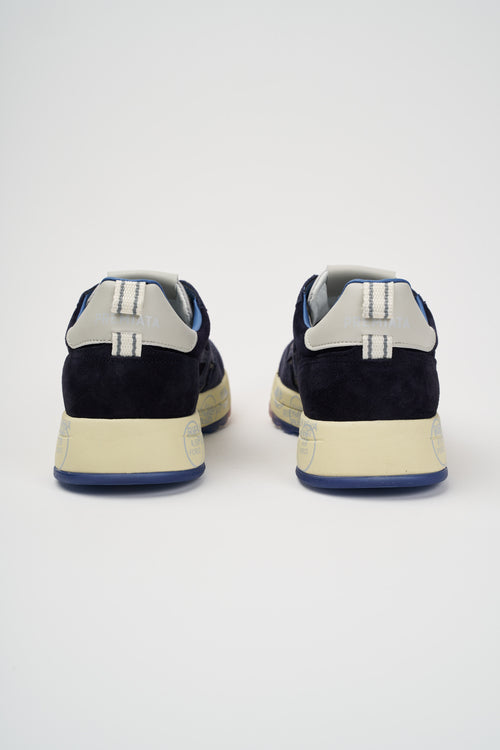 Premiata Sneaker Blu Uomo - 2