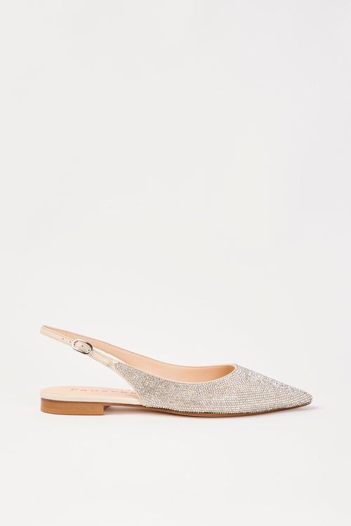 Prosperine Slingback Argento Donna