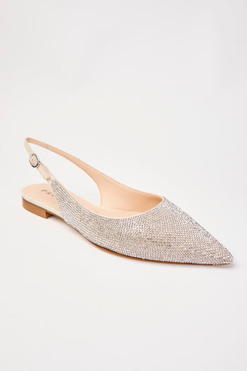 Prosperine Slingback Argento Donna - 4