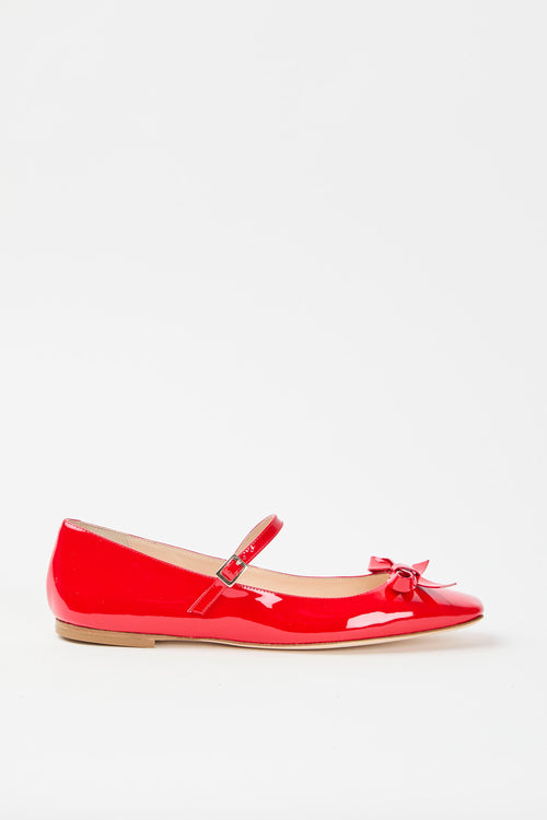Prosperine Ballerina Rosso Donna