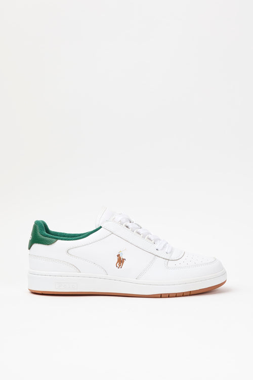 Ralph Lauren Sneaker White Green Uomo