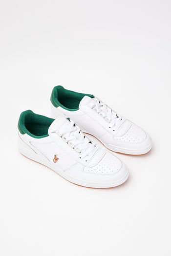 Ralph Lauren Sneaker White Green Uomo - 3