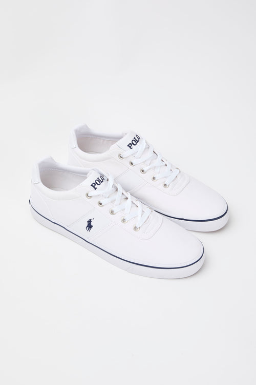 Ralph Lauren Sneaker White Navy Uomo - 2