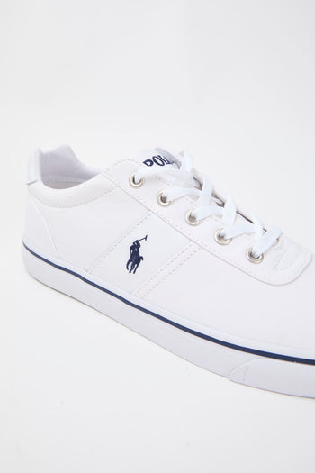 Ralph Lauren Sneaker White Navy Uomo - 3