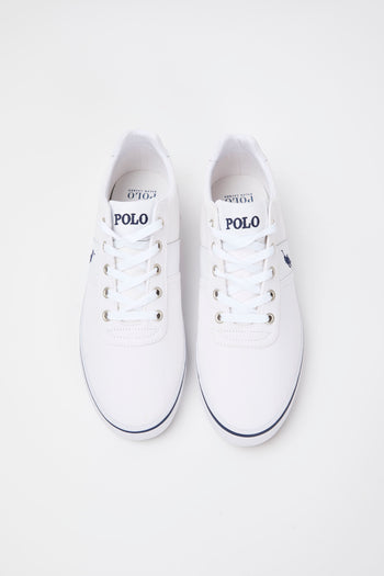 Ralph Lauren Sneaker White Navy Uomo - 4