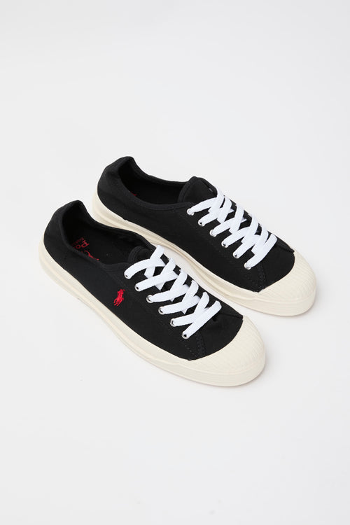 Ralph Lauren Sneaker Black Red Uomo - 2