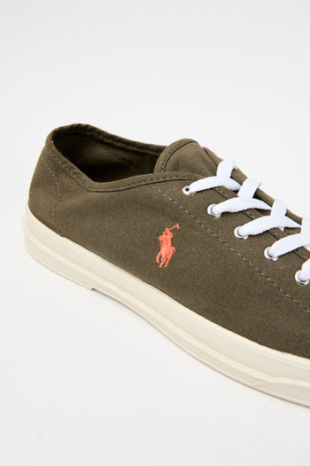 Ralph Lauren Sneaker Defender Green Uomo - 4