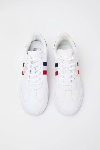 Ralph Lauren Sneaker White Red Blue Uomo - 3