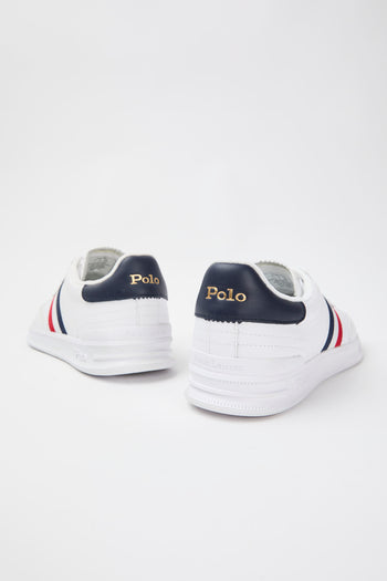 Ralph Lauren Sneaker White Red Blue Uomo - 4