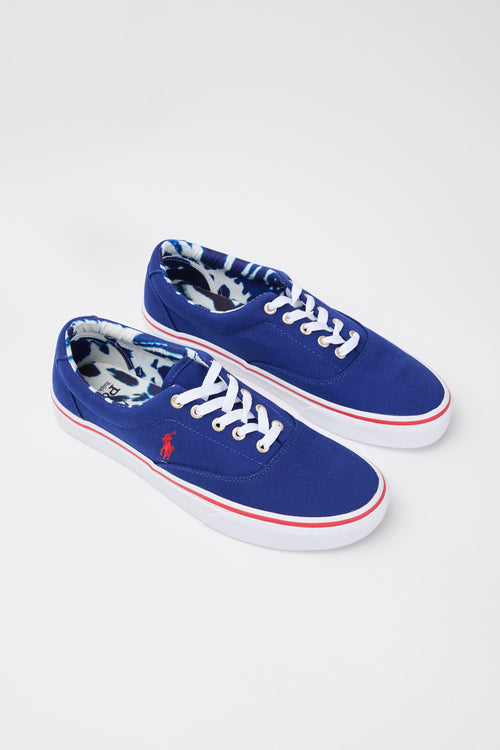 Ralph Lauren Sneaker Blue Uomo - 2