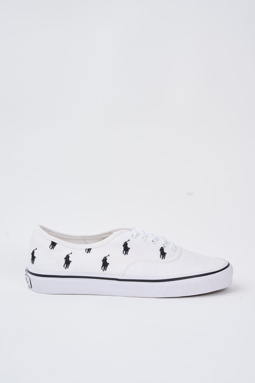 Ralph Lauren Sneaker White Black Unisex - 1