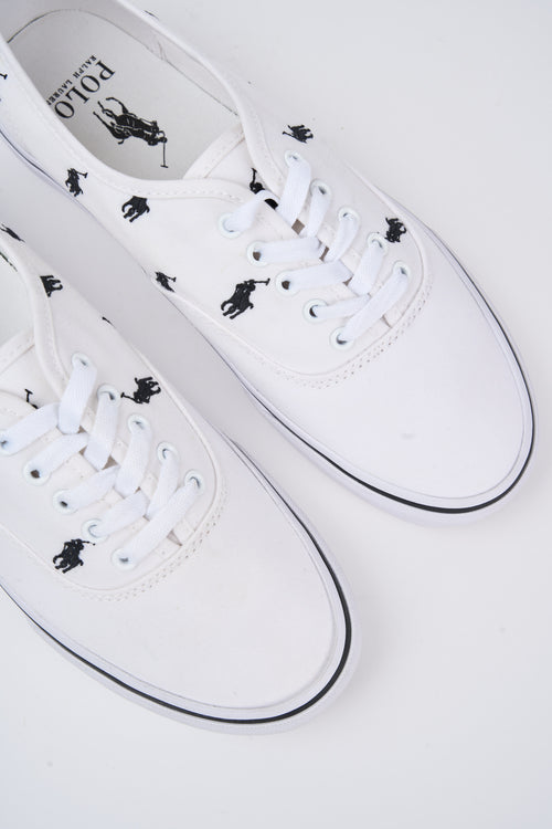 Ralph Lauren Sneaker White Black Unisex - 2