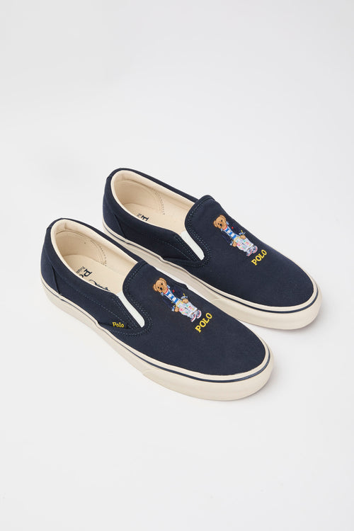 Ralph Lauren Sneaker Navy Uomo - 2