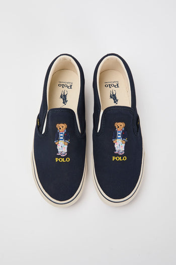 Ralph Lauren Sneaker Navy Uomo - 4