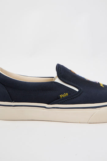 Ralph Lauren Sneaker Navy Uomo - 6